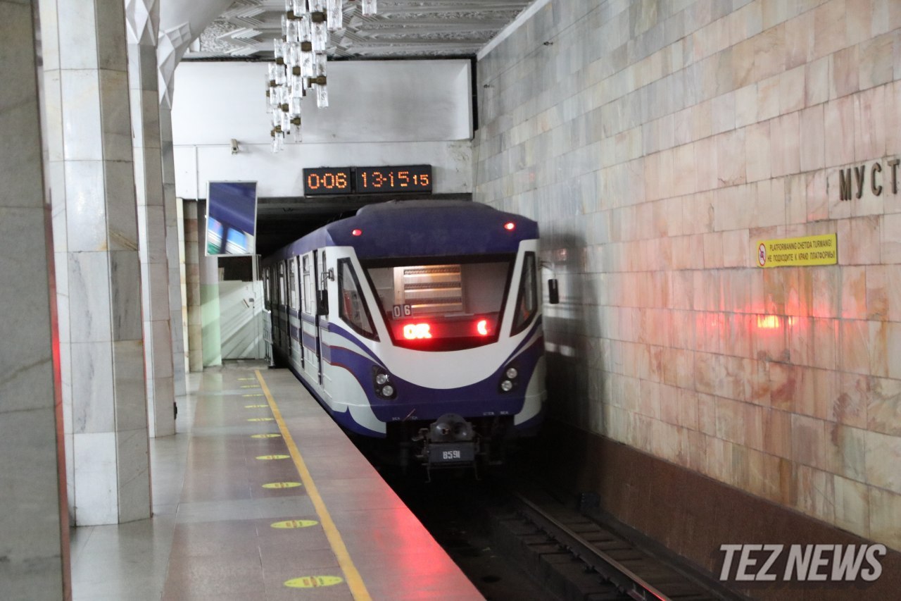 За две недели трое пассажиров спустились на рельсы метро Ташкента