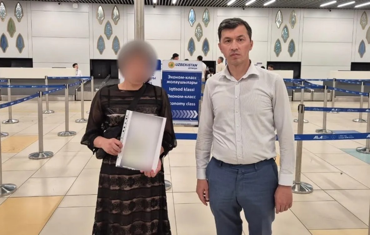 Из Казахстана вернули узбекистанку, ставшую жертвой торговли людьми