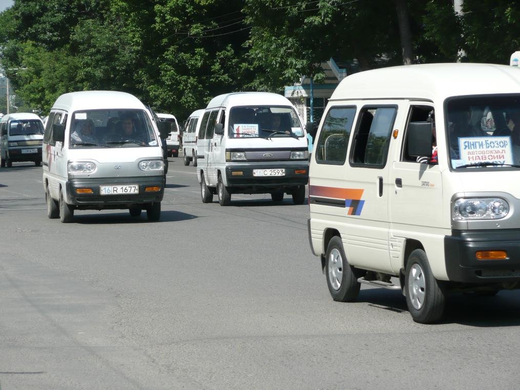 В Узбекистане на смену маршрутки «Дамас» придут комфортные микроавтобусы