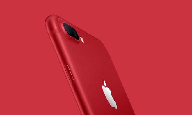 Названа дата выхода красного iPhone 8