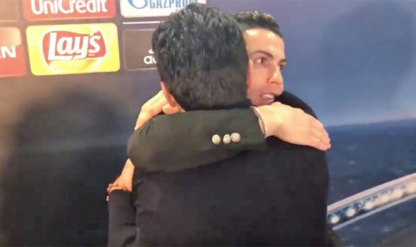 Роналду утешил Буффона после вылета «Ювентуса» из Лиги чемпионов (видео)
