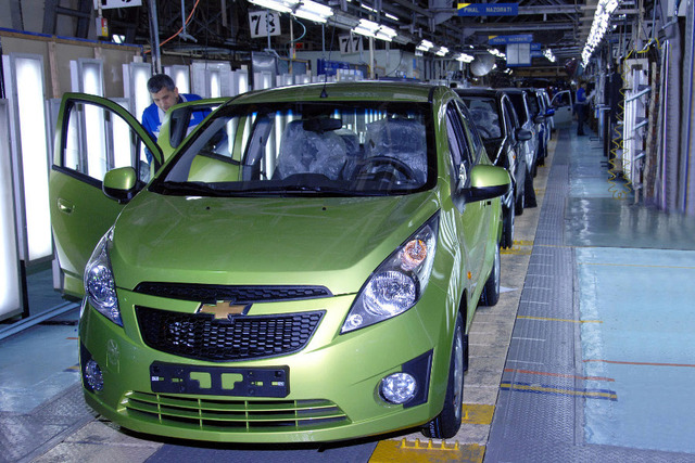 В Санкт-Петербурге могут запустить производство автомобилей GM Uzbekistan