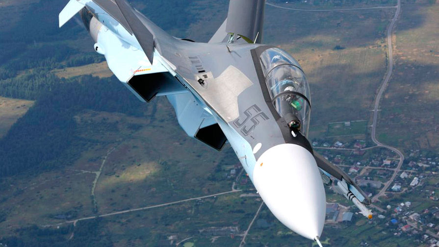 В Сирии рухнул российский истребитель Су-30СМ: оба пилота погибли 