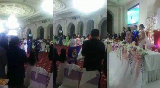 В Казахстане свадьба прошла под гимн «Реал Мадрида» (видео)