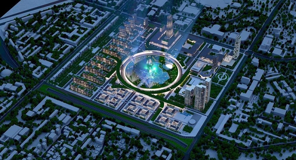 Что будет в парке посреди Tashkent City? 