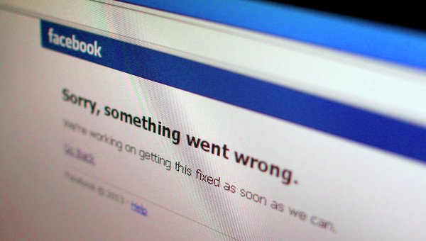 Facebook упал по всему миру