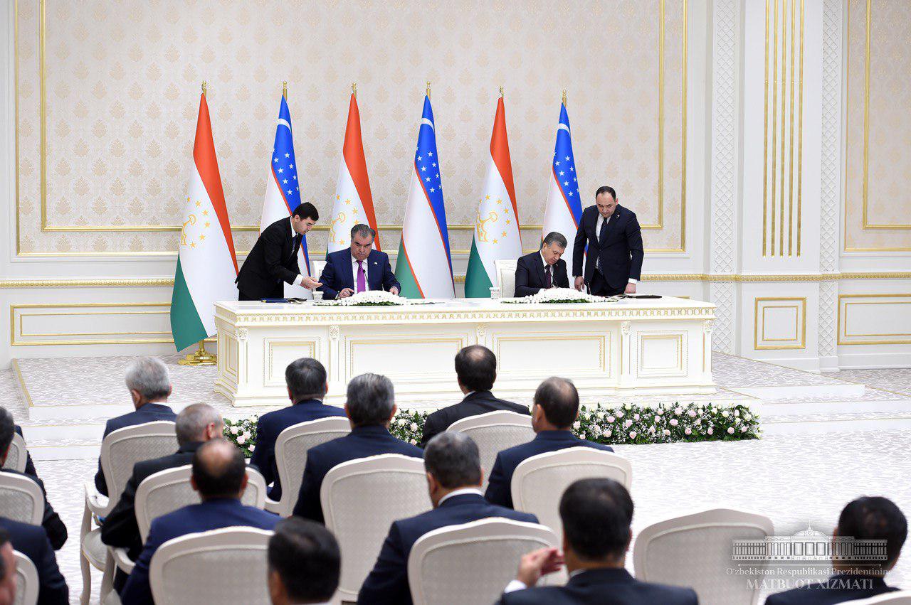 Стало известно, о чем договорились главы Узбекистана и Таджикистана