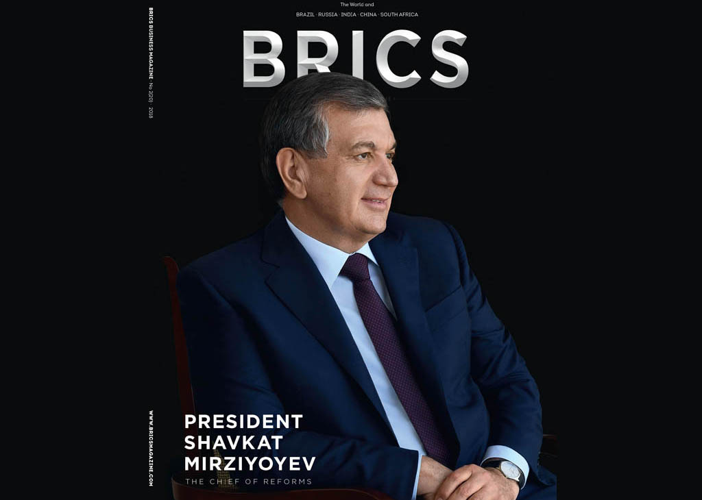Шавката Мирзиёева поместили на обложку зарубежного журнала о бизнесе