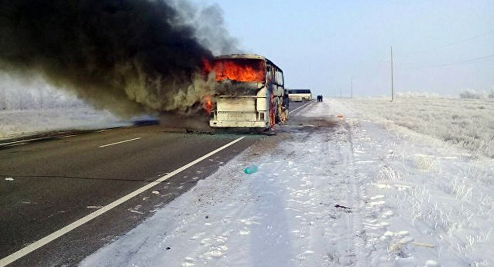 Родственники сгоревших в автобусе узбекистанцев отказались верить в трагедию и заговорили о рабстве