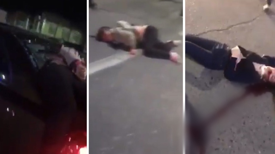 МВД: в Самарканде водитель сбил троих студенток на пешеходе (видео)