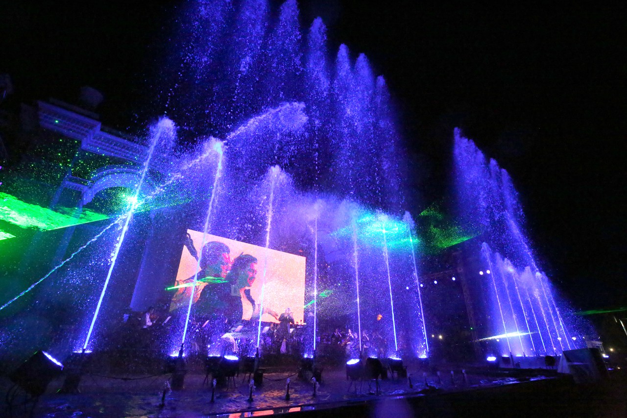 Объявлены локации проведения в Ташкенте Лазерного шоу