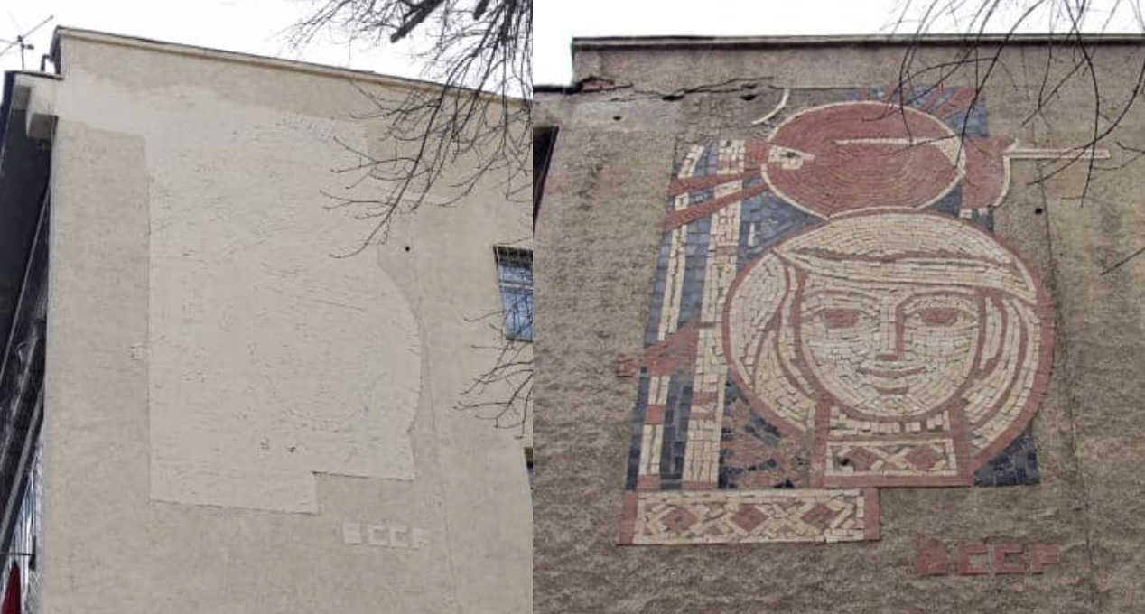 Хокимият распорядился восстановить закрашенную мозаику на Чиланзаре, созданную в память о землетрясении