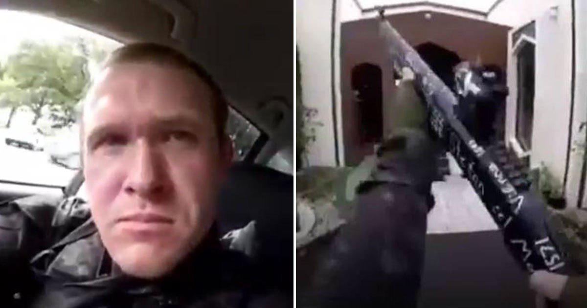 В Новой Зеландии террорист напал на две мечети и застрелил десятки человек (видео 18+)