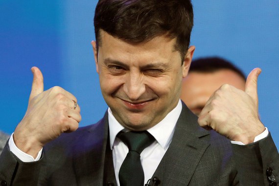 ЦИК Украины официально объявил Зеленского президентом 