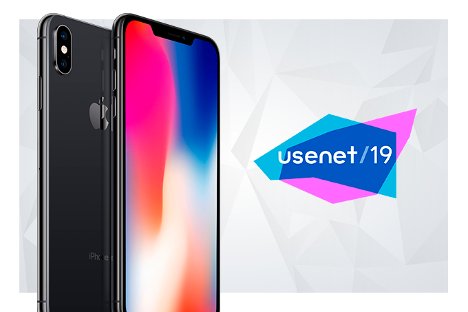 На конференции USENET 2019 разыграют iPhone X среди посетителей 