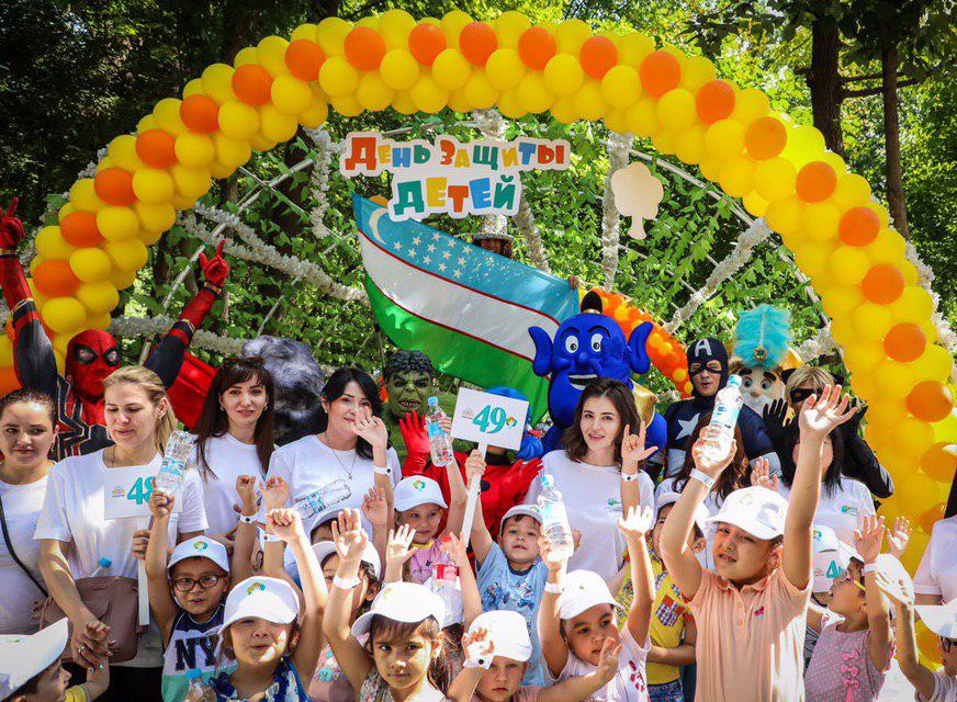 МДО  Узбекистана организовало праздник для детей с особыми потребностями