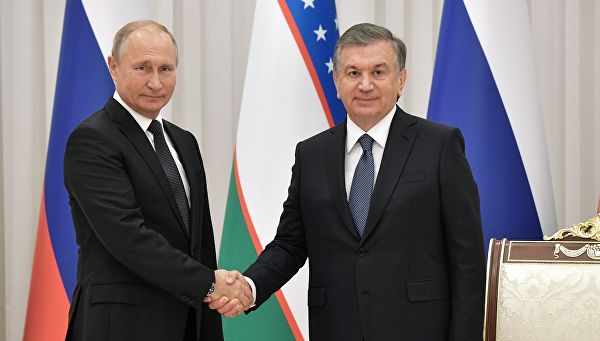 Шавкат Мирзиёев поздравил Владимира Путина 
