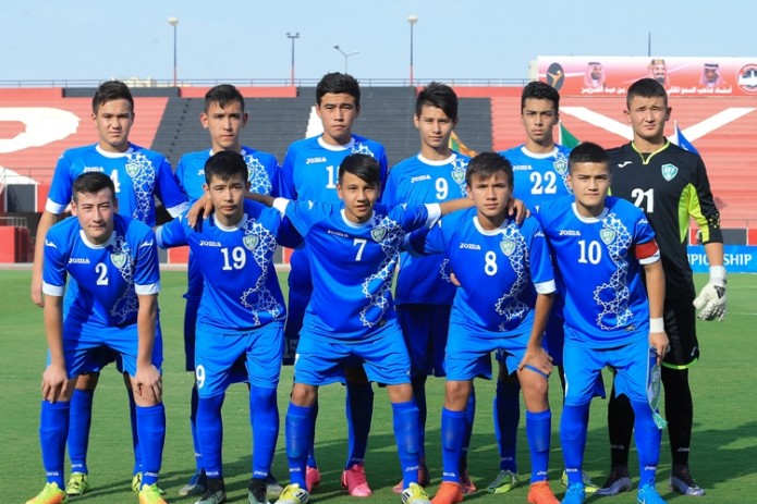 Опубликован список матчей сборной Узбекистана в турнире CAFA U16