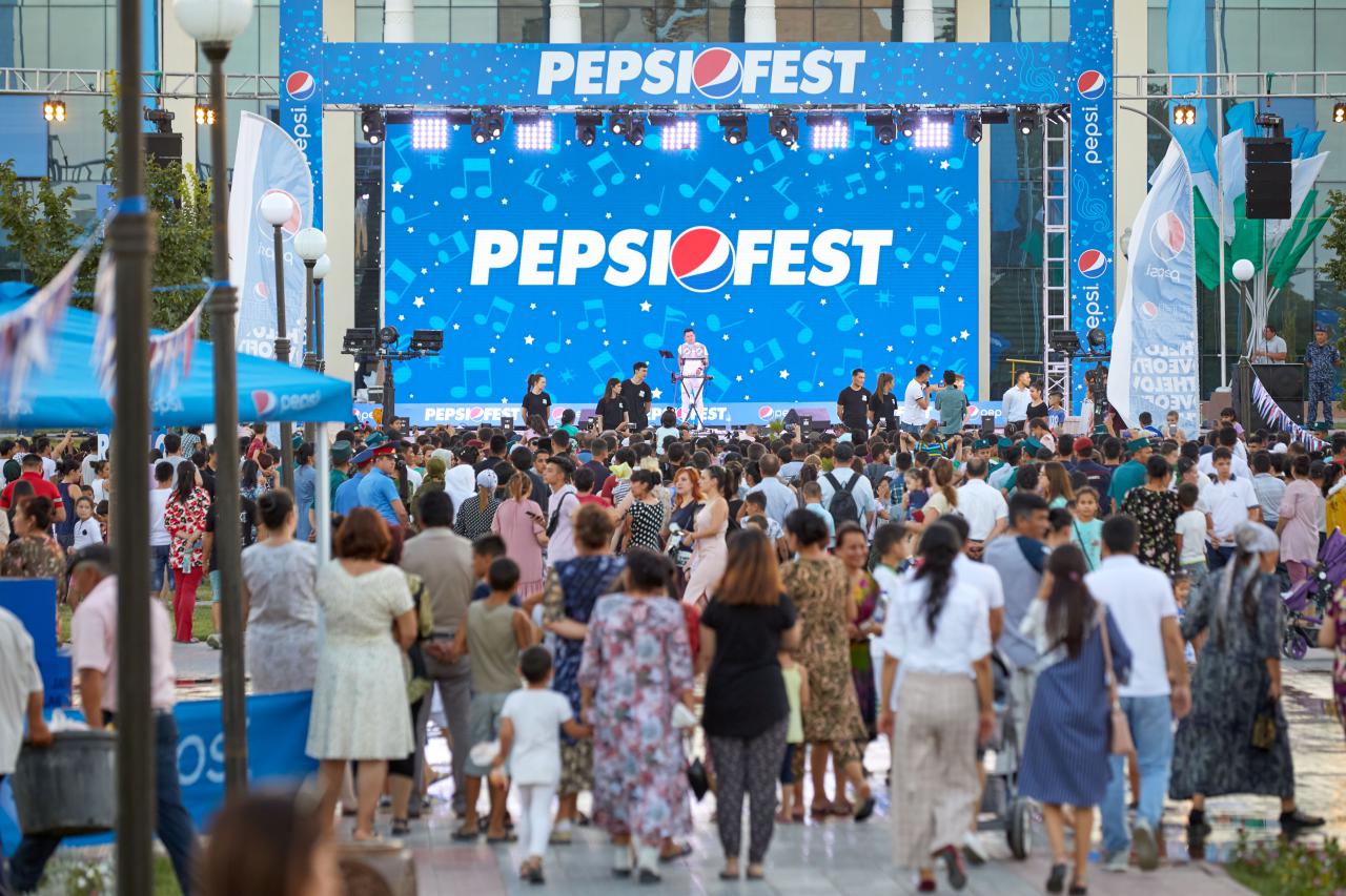 В Бухаре прошел фестиваль Pepsi Fest: как это было