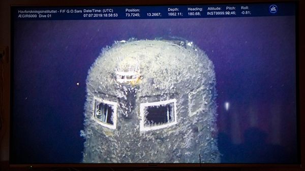 В Норвежском море обнаружили утечку радиации на месте гибели советской атомной подлодки