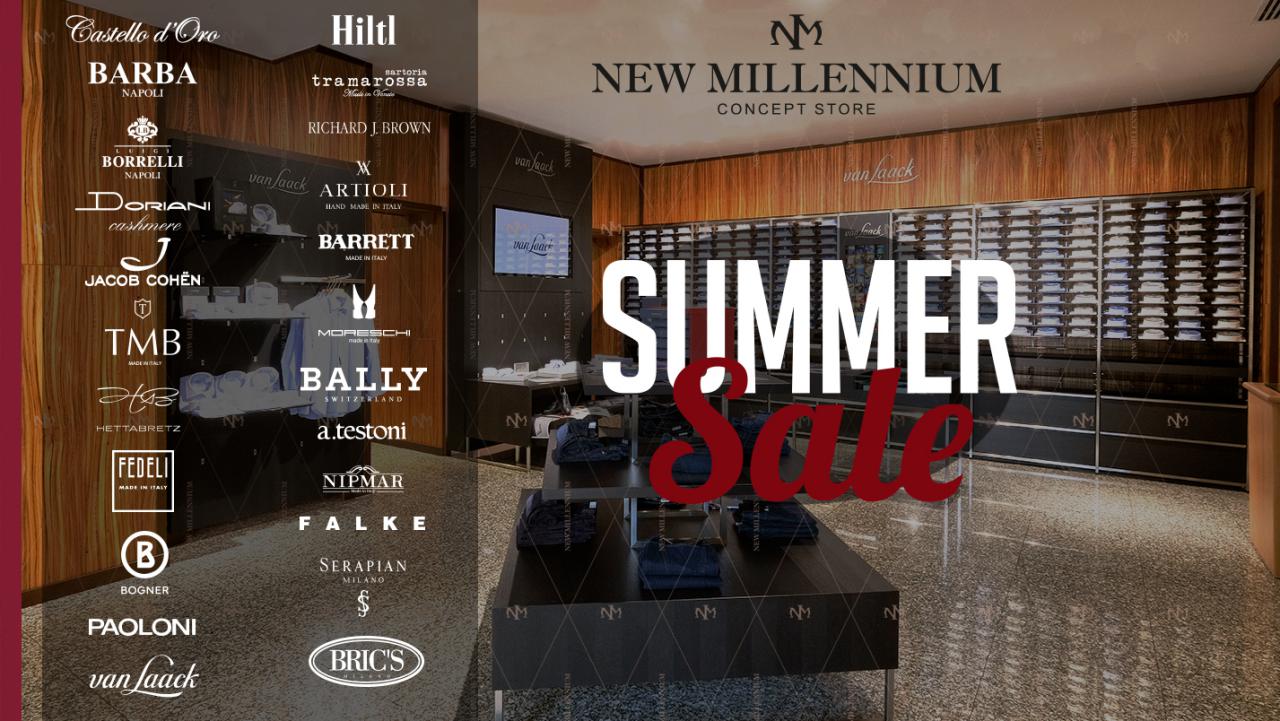 New Millennium расширяет границы шопинга и запускает акцию Summer Sale 