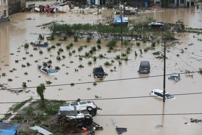 Названо число погибших в Китае из-за супертайфуна «Лекима»