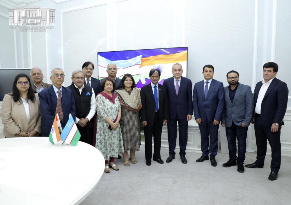 Хоким Ташкента встретился с делегацией из Индии