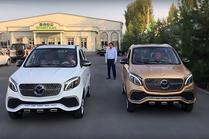 Российский блогер Алан Енилеев провел тест-драйв первого электромобиля в Узбекистане