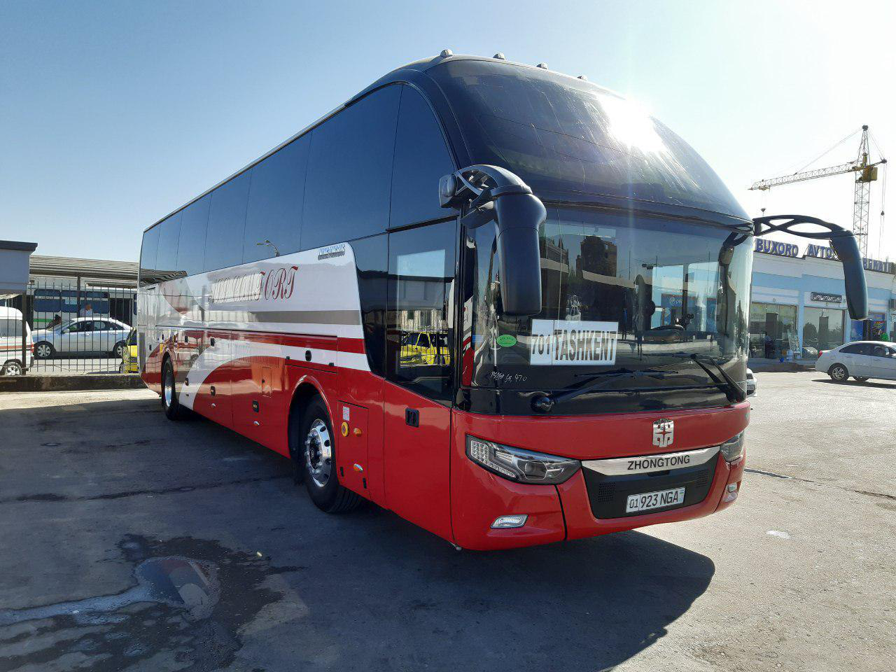 Междугородный рейс Бухара-Ташкент получил новые автобусы