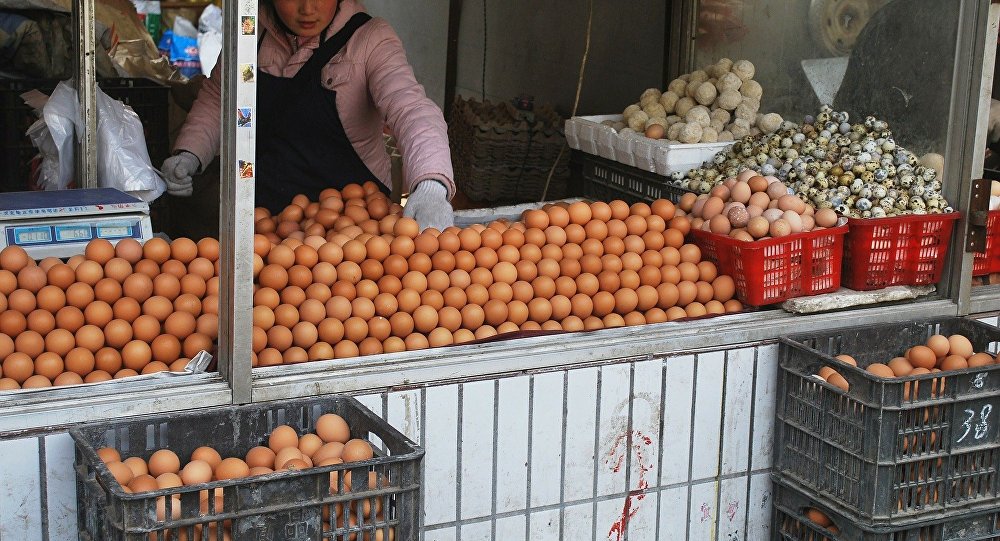 Узбекистанцы не доели яиц