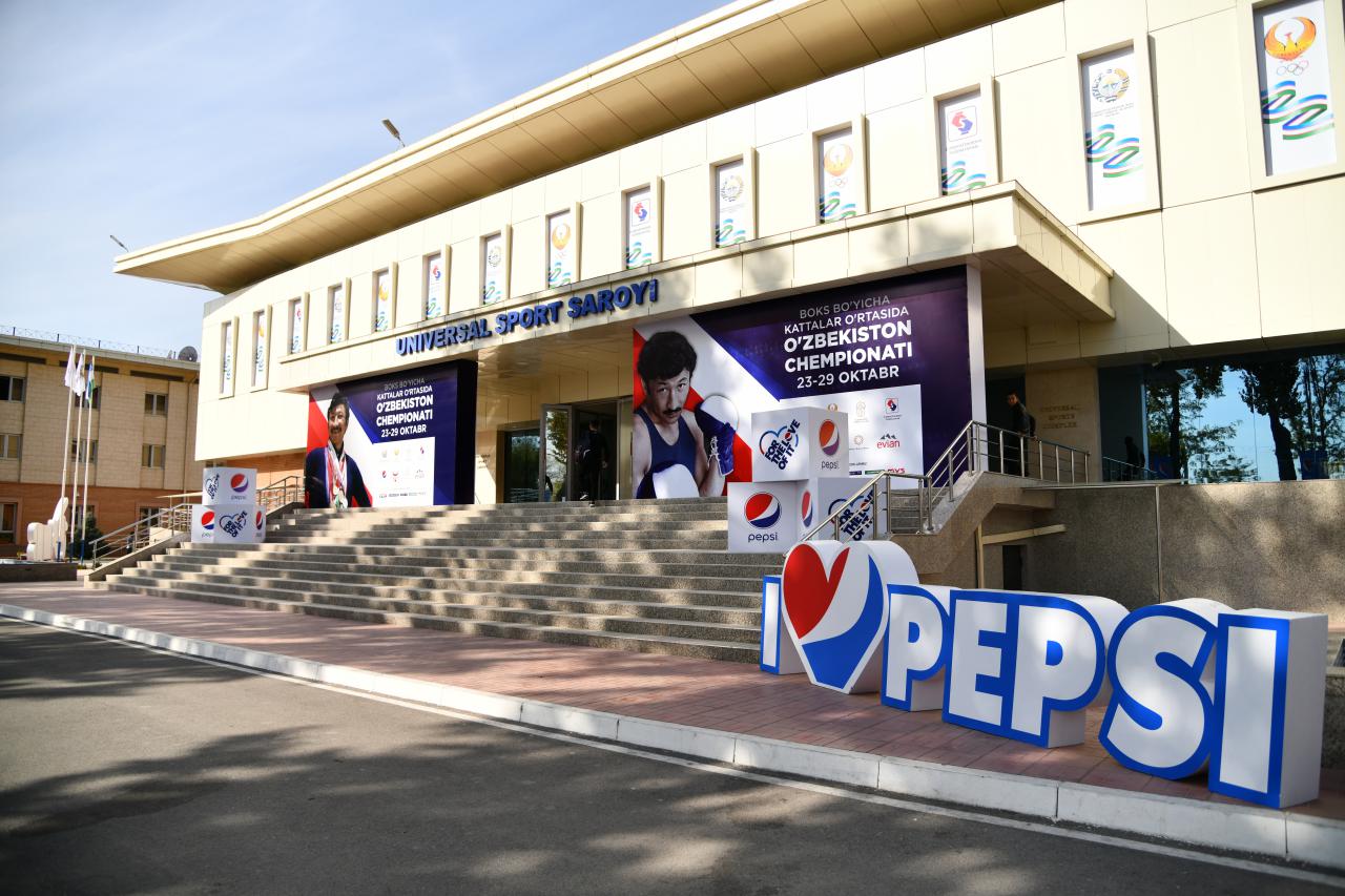 Pepsi выступила официальным партнером чемпионата по боксу в Ташкенте 