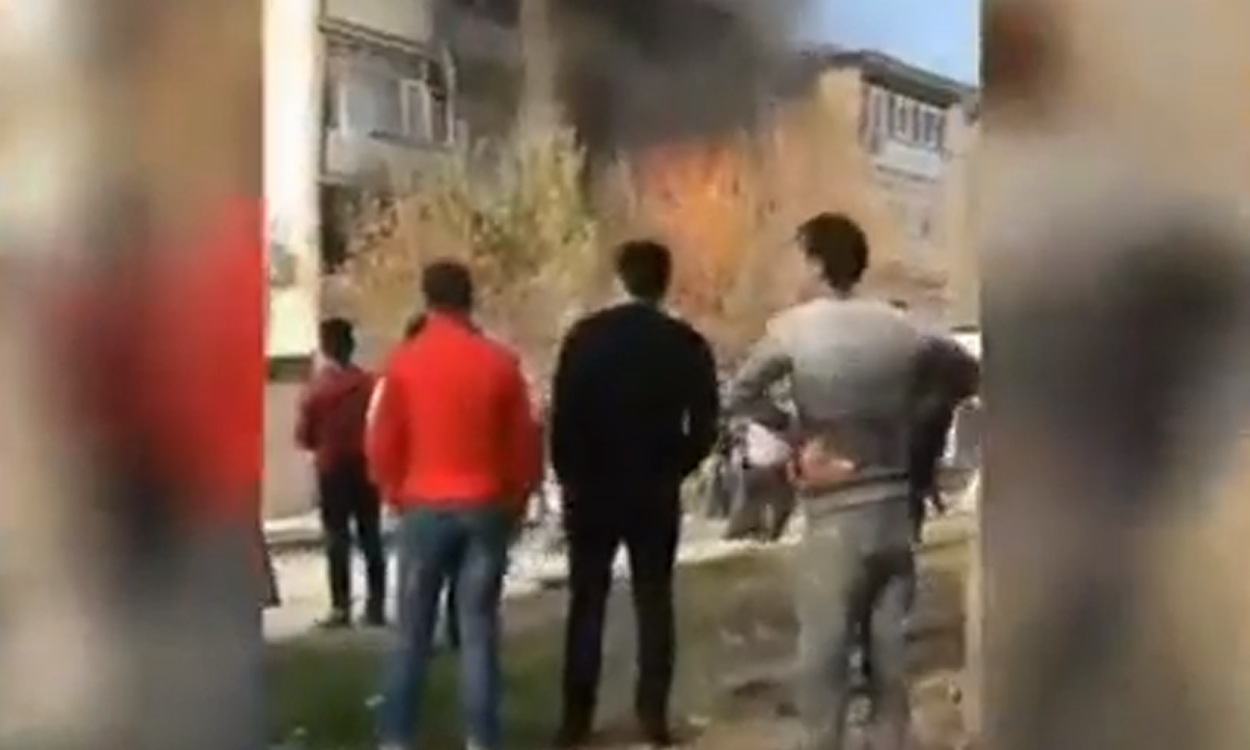 В Андижане произошел взрыв газа в квартире многоэтажки: есть пострадавшие (видео)