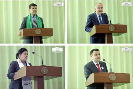 В Ташкенте прошла встреча кандидатов в депутаты с избирателями округа Тинчлик-48
