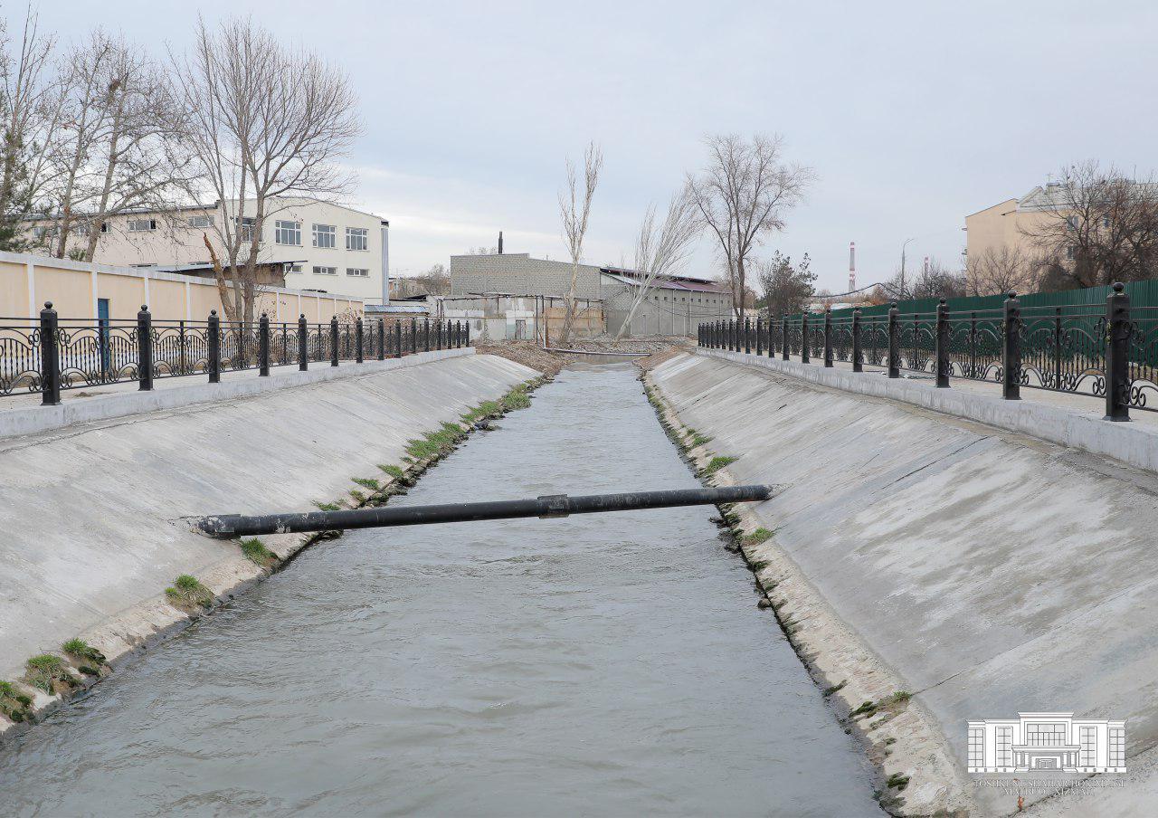 Ташкент взялся за благоустройство канала Дамаши