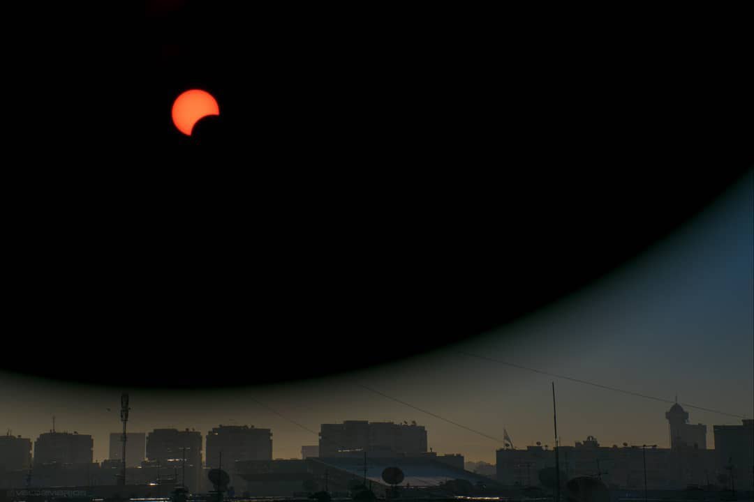 В сети опубликовали онлайн-трансляцию солнечного затмения