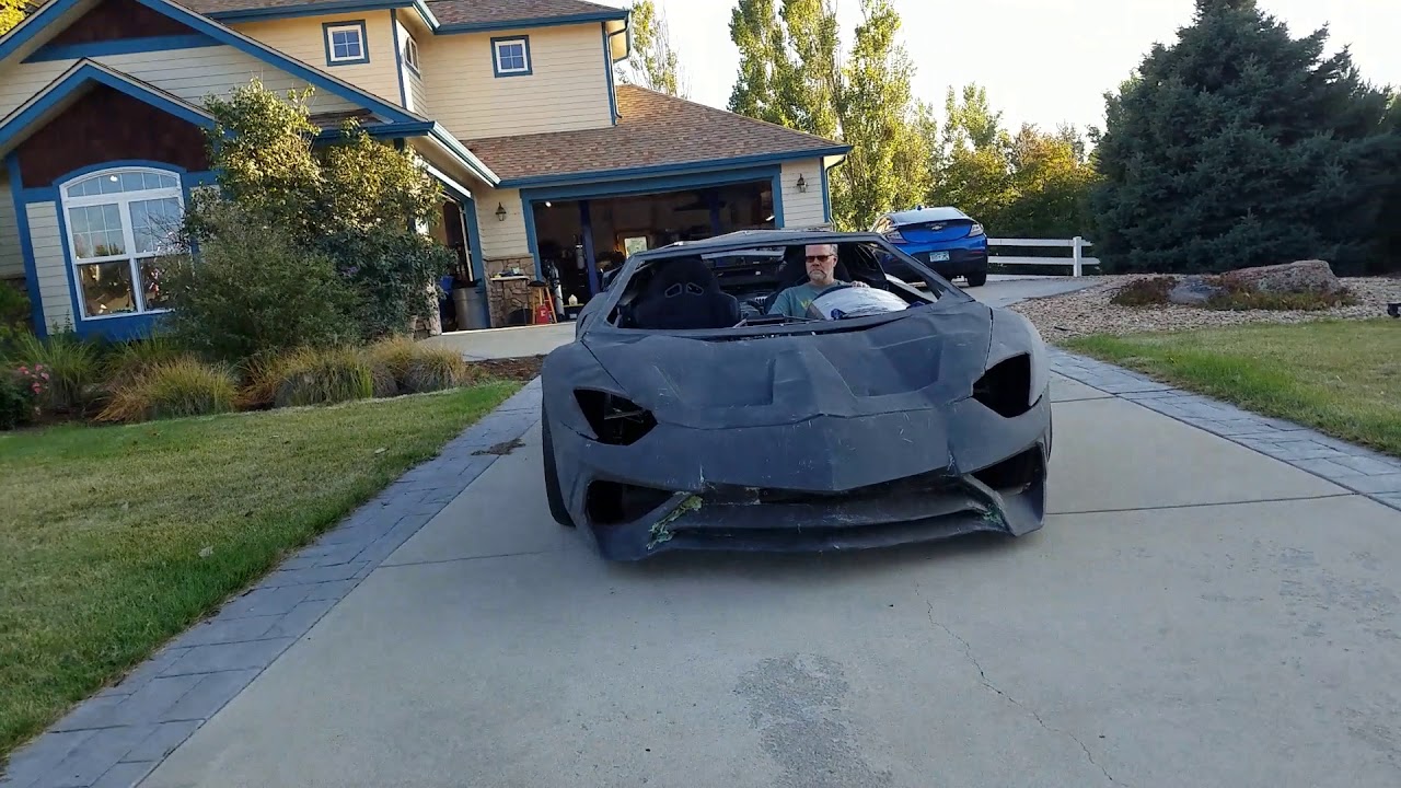 Физик из США сделал реплику Lamborghini из напечатанных на 3D-принтере деталей