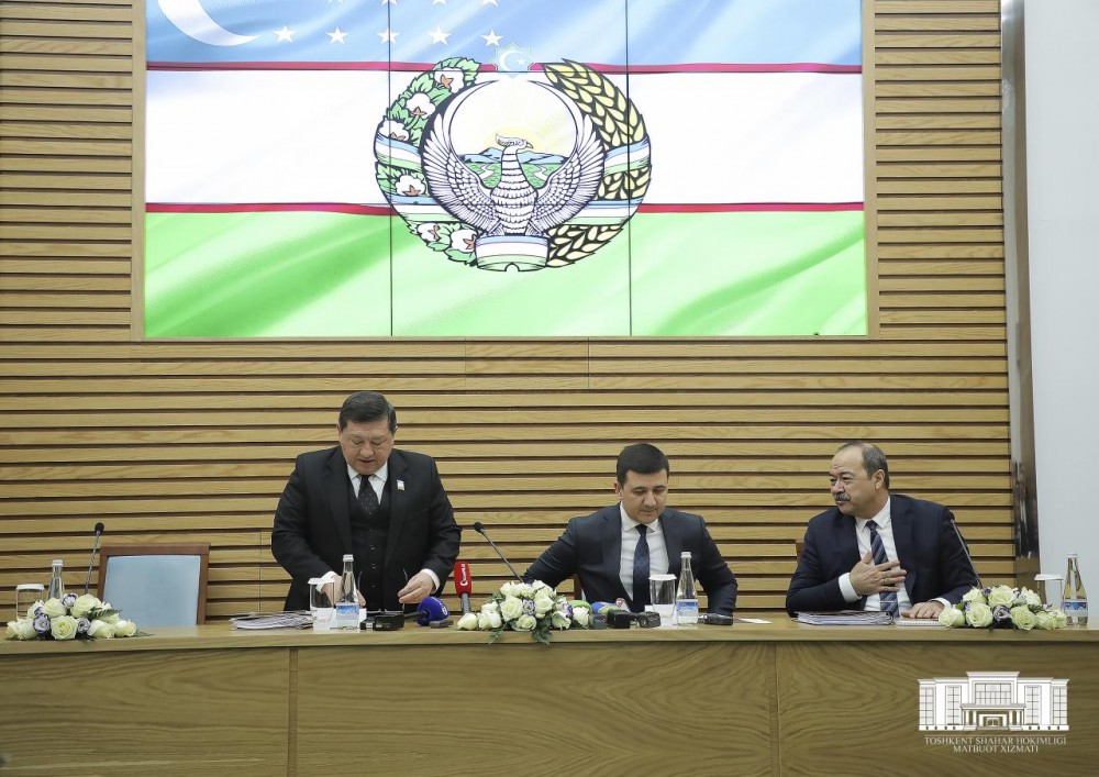 Первая сессия Ташкентского городского Кенгаша: итоги