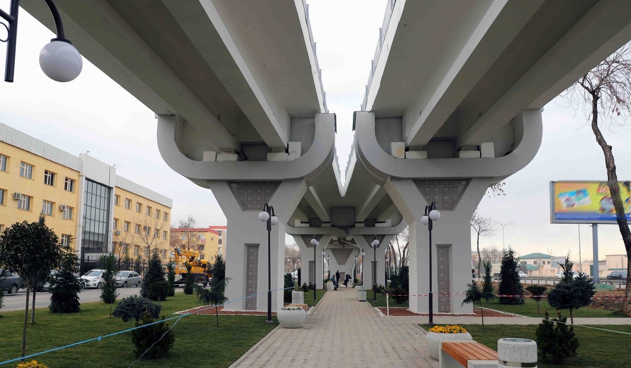 В Ташкенте достроили шесть станций надземного метро 