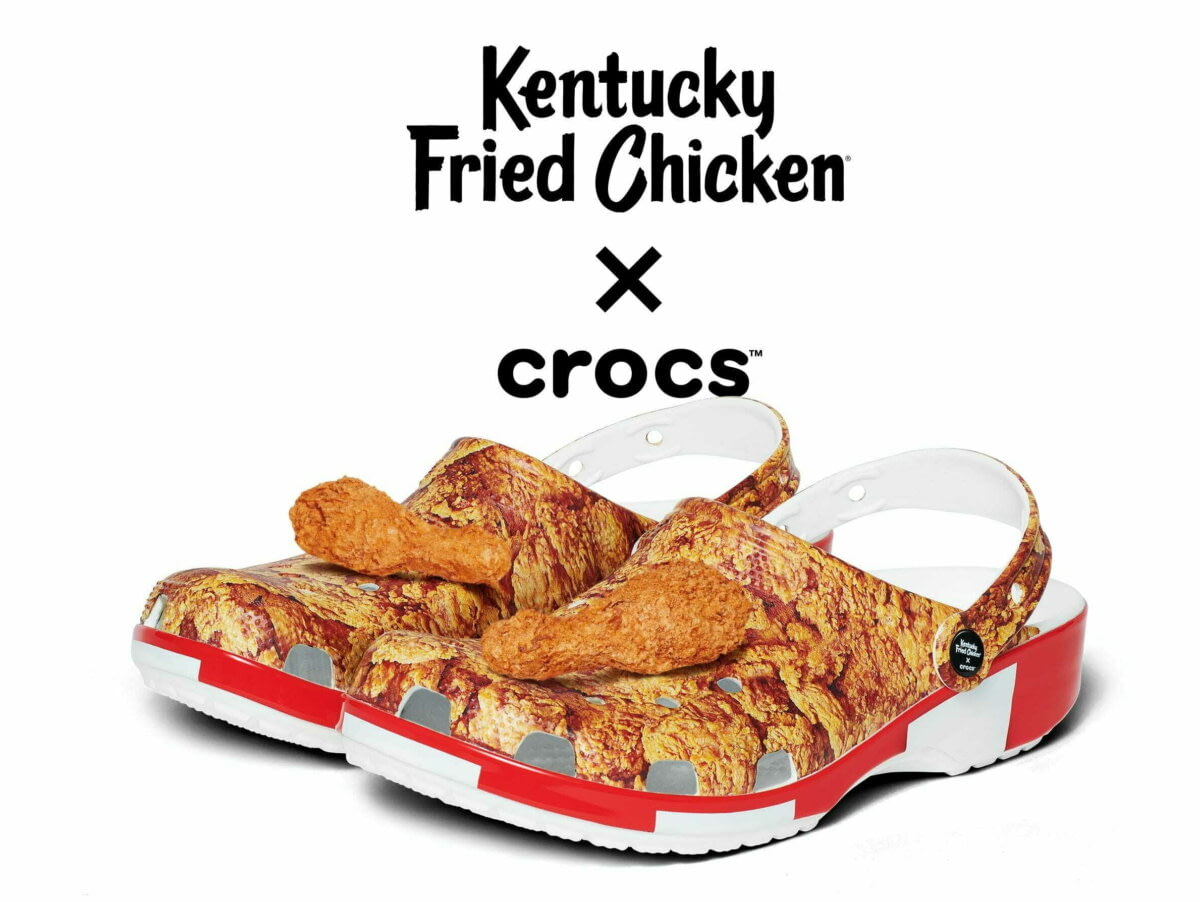 KFC и Crocs выпустят обувь с жареной курочкой