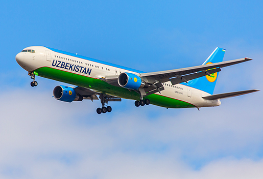  Uzbekistan Airways выполнит рейс по маршруту Ташкент-Москва-Ташкент для вывоза иностранных граждан 