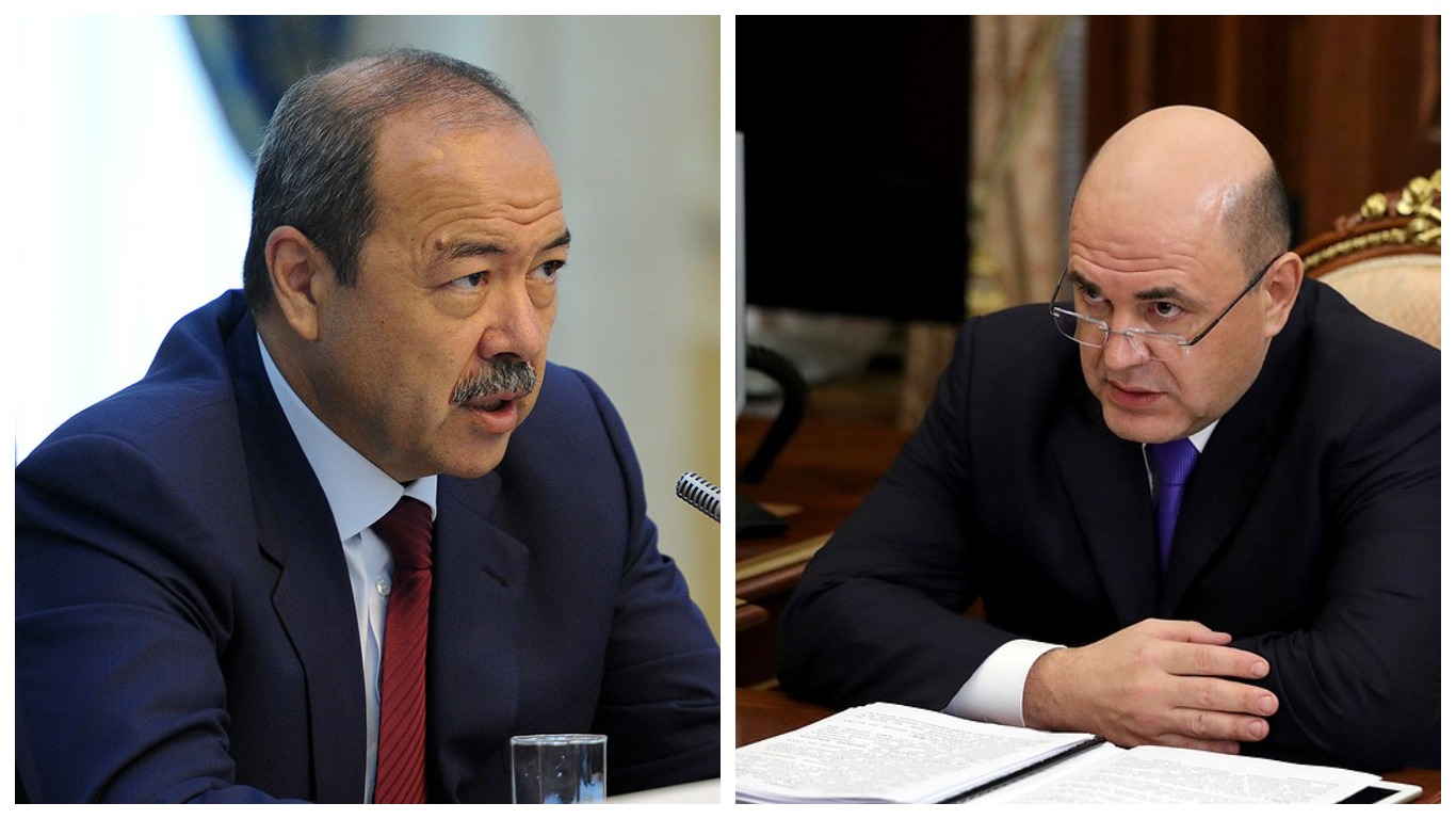 Премьеры России и Узбекистана обсудили ситуацию с коронавирусом