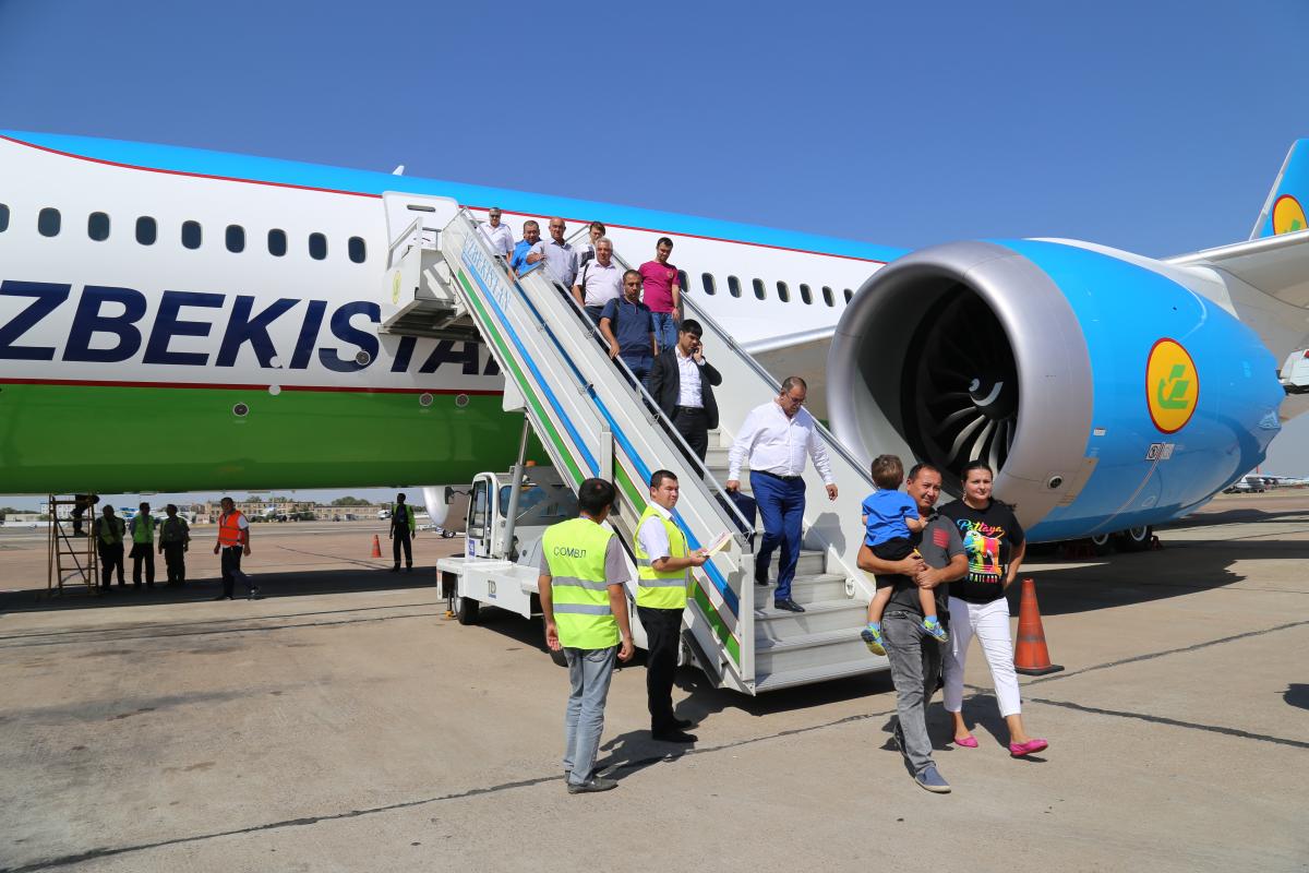 НАК опубликовала график чартерных рейсов для возвращения узбекистанцев