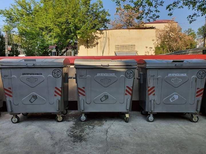 В Ташкенте появились специальные ящики для медицинских отходов