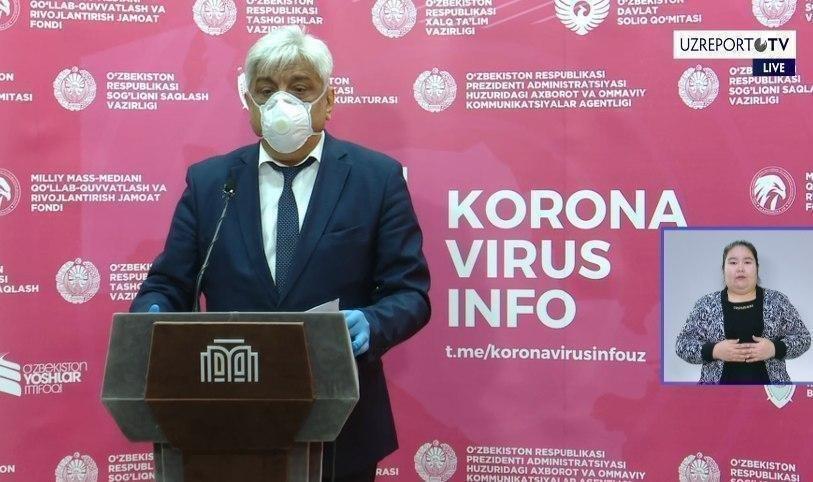 Хабибулла Окилов заявил, что случаи смерти от коронавируса в Узбекистане не связаны с использованием хлорохина