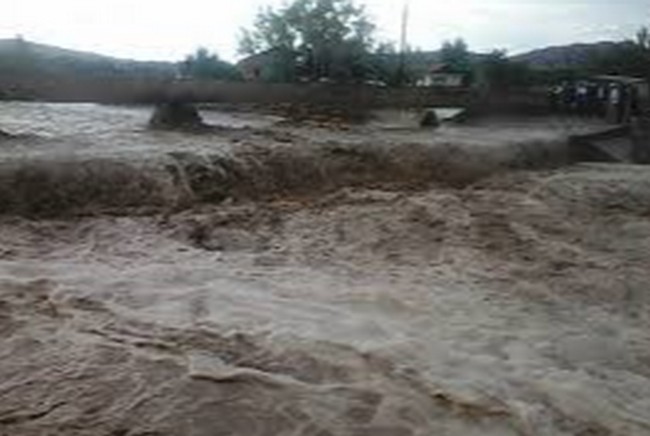 В Джизакской области в результате наводнения брата и сестру унесло селевым потоком