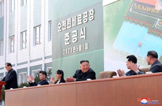Ким Чен Ын появился на публике
