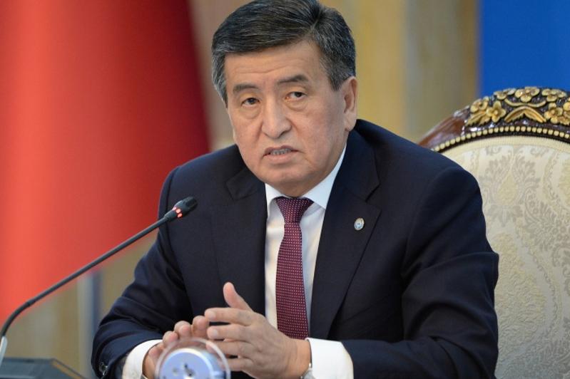 Жээнбеков выразил слова поддержки Мирзиёеву в связи с прорывом Сардобинской дамбы