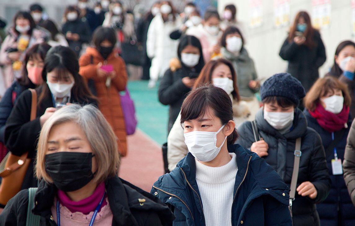 В Южной Корее выявили рекордное количество зараженных коронавирусом за месяц