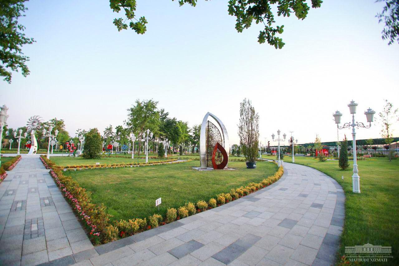 В Сергелийском районе открыли новый парк