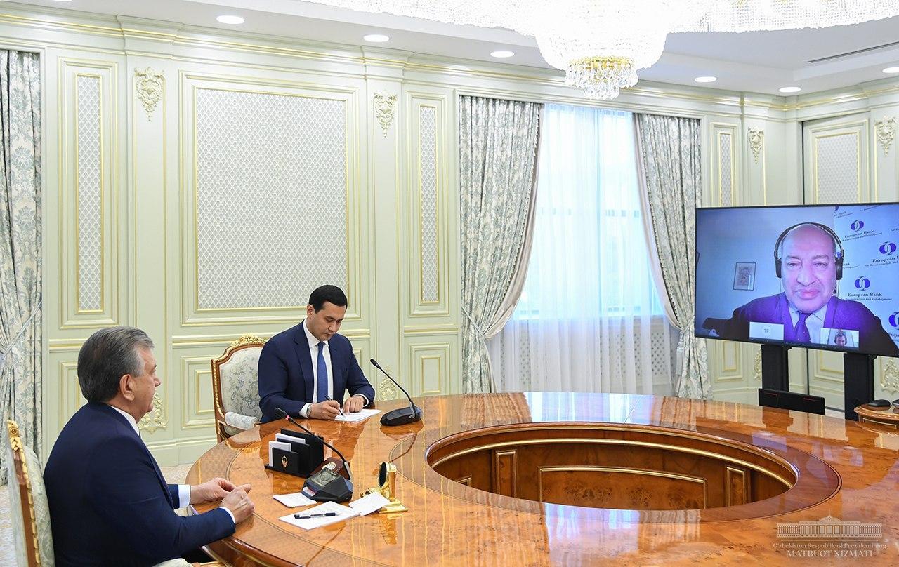 Узбекистан разработает с ЕБРР проекты на сумму в один миллиард долларов